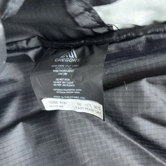 GREGORY‎ Easy Peasy Day Backpack Size M/L Tropical Forest Bag - Picture 11 of 14